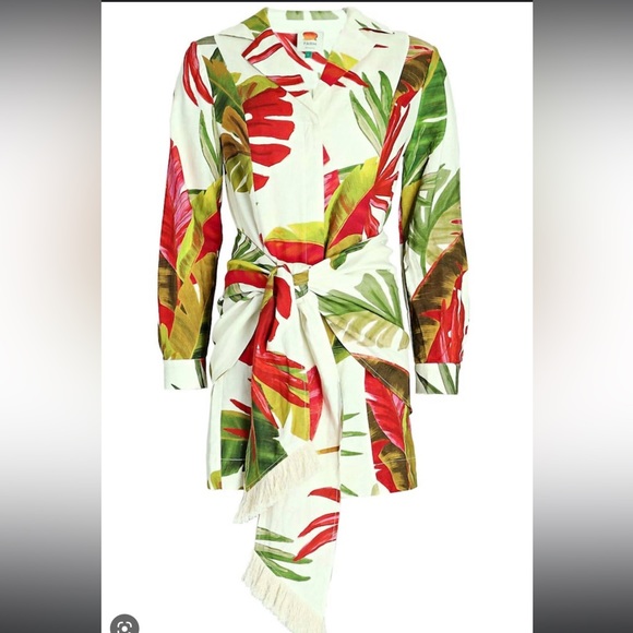 Small Farm Rio Spring Forest Mini Dress - Picture 2 of 8